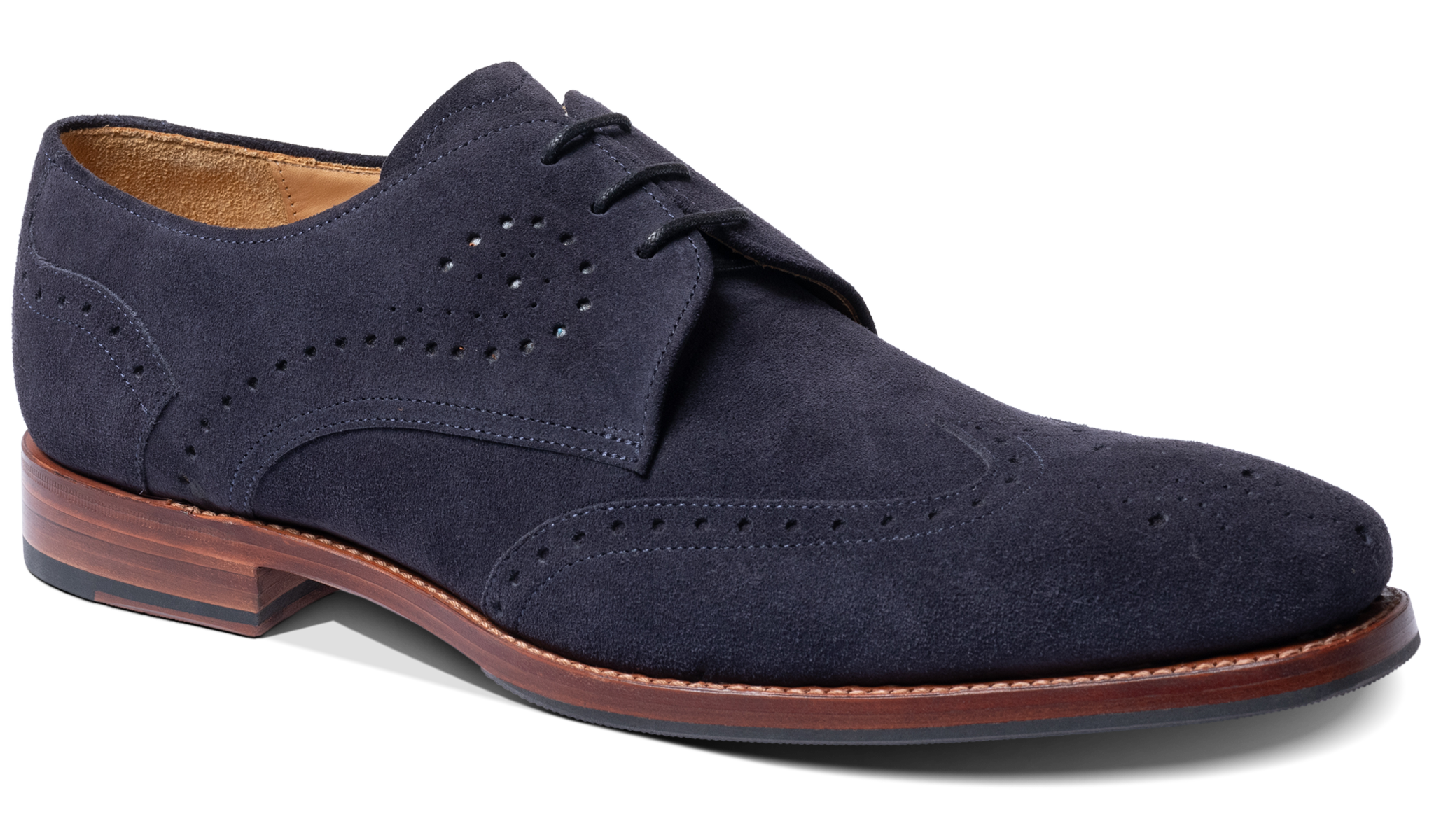Earth Blue Suede Shoes Men’s Size 10 H & M Men main image 4