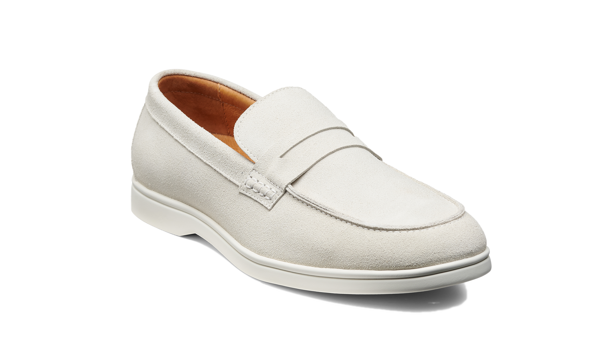 Santiago - White Suede White Sole Santiago - White Suede White Sole