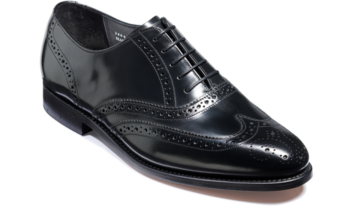 Chancery - Black Hi-Shine - Barker Shoes Rest of World