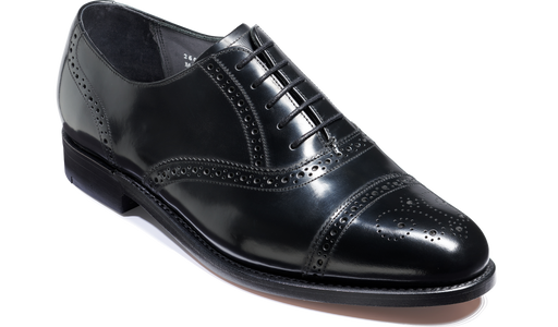 Charterhouse - Black Hi-Shine - Barker Shoes Rest of World