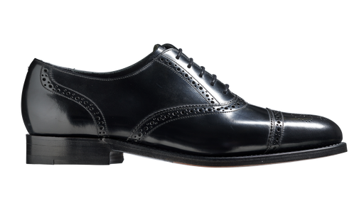 Charterhouse - Black Hi-Shine - Barker Shoes Rest of World