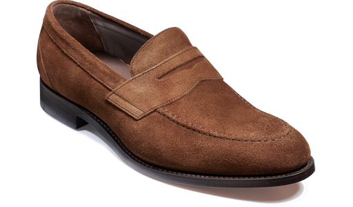 St Pauls - Castagnia Suede - Barker Shoes Rest of World