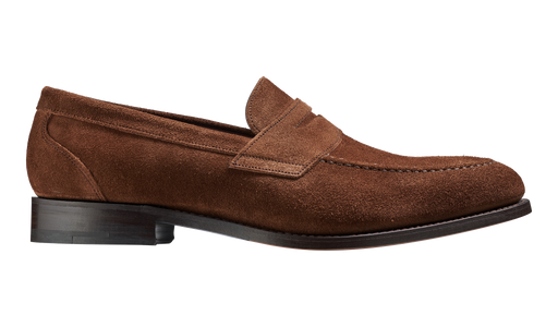 St Pauls - Castagnia Suede - Barker Shoes Rest of World