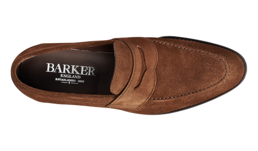 St Pauls - Castagnia Suede - Barker Shoes Rest of World