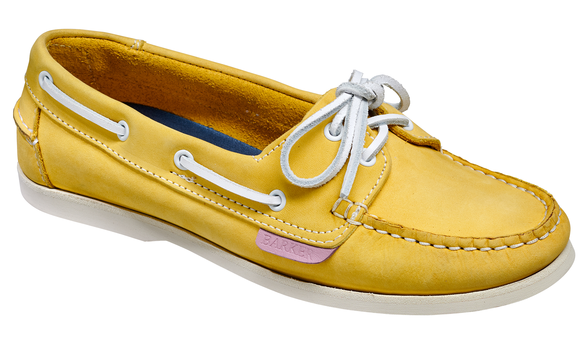 Yellow hot sale sperry shoes