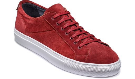 Archie - Burgundy Suede