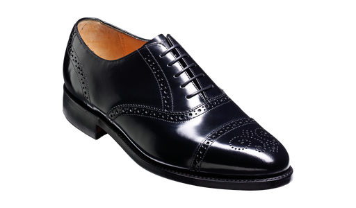 Alfred - Black Hi-Shine - Barker Shoes Rest of World