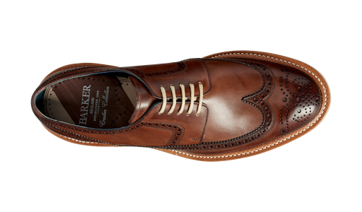 Bailey - Ebony Hand Painted - Barker Shoes Rest of World