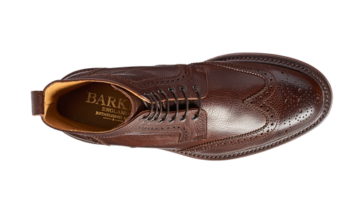 Calder - Dark Brown Grain - Barker Shoes Rest of World