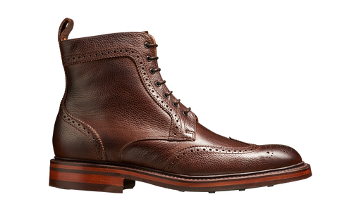 Calder - Dark Brown Grain - Barker Shoes Rest of World