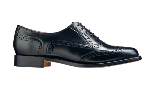 Freya - Black Hi-Shine - Barker Shoes Rest of World