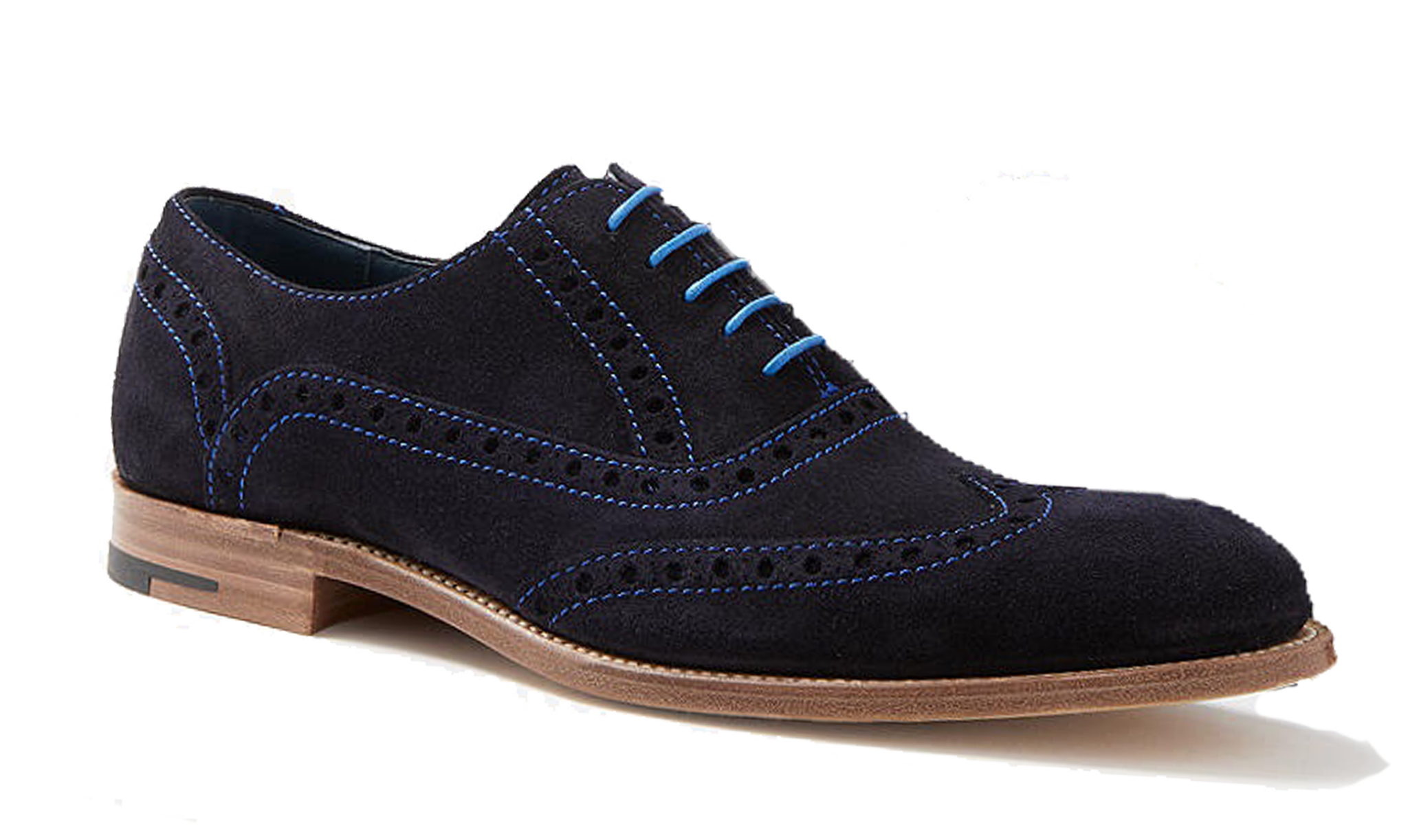 Grant - Air Force Blue Suede