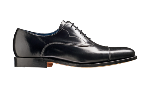 Hartley - Black Hi-Shine - Barker Shoes Rest of World