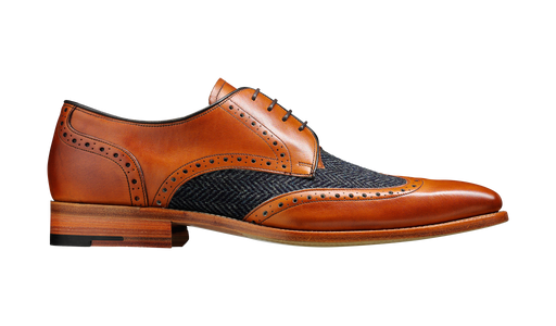 Jackson - Cedar Calf / Blue Tweed