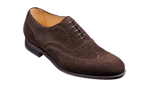 Malton - Burnt Oak Suede - Barker Shoes Rest of World