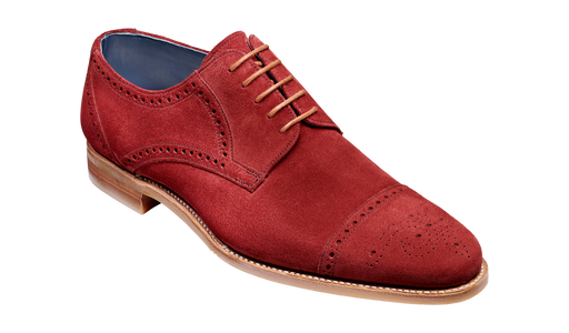 Nixon - Burgundy Suede - Barker Shoes Rest of World