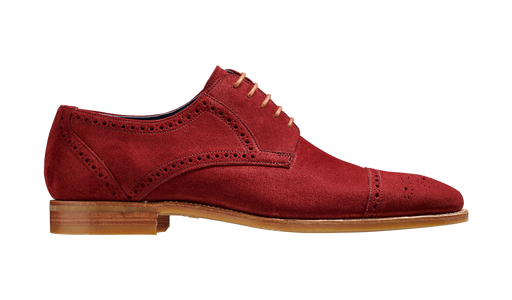 Nixon - Burgundy Suede - Barker Shoes Rest of World