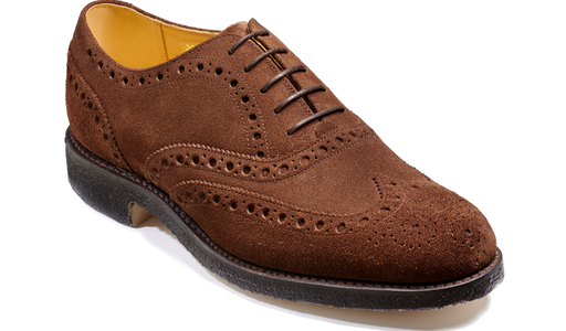 Padstow - Castagnia Suede - Barker Shoes Rest of World