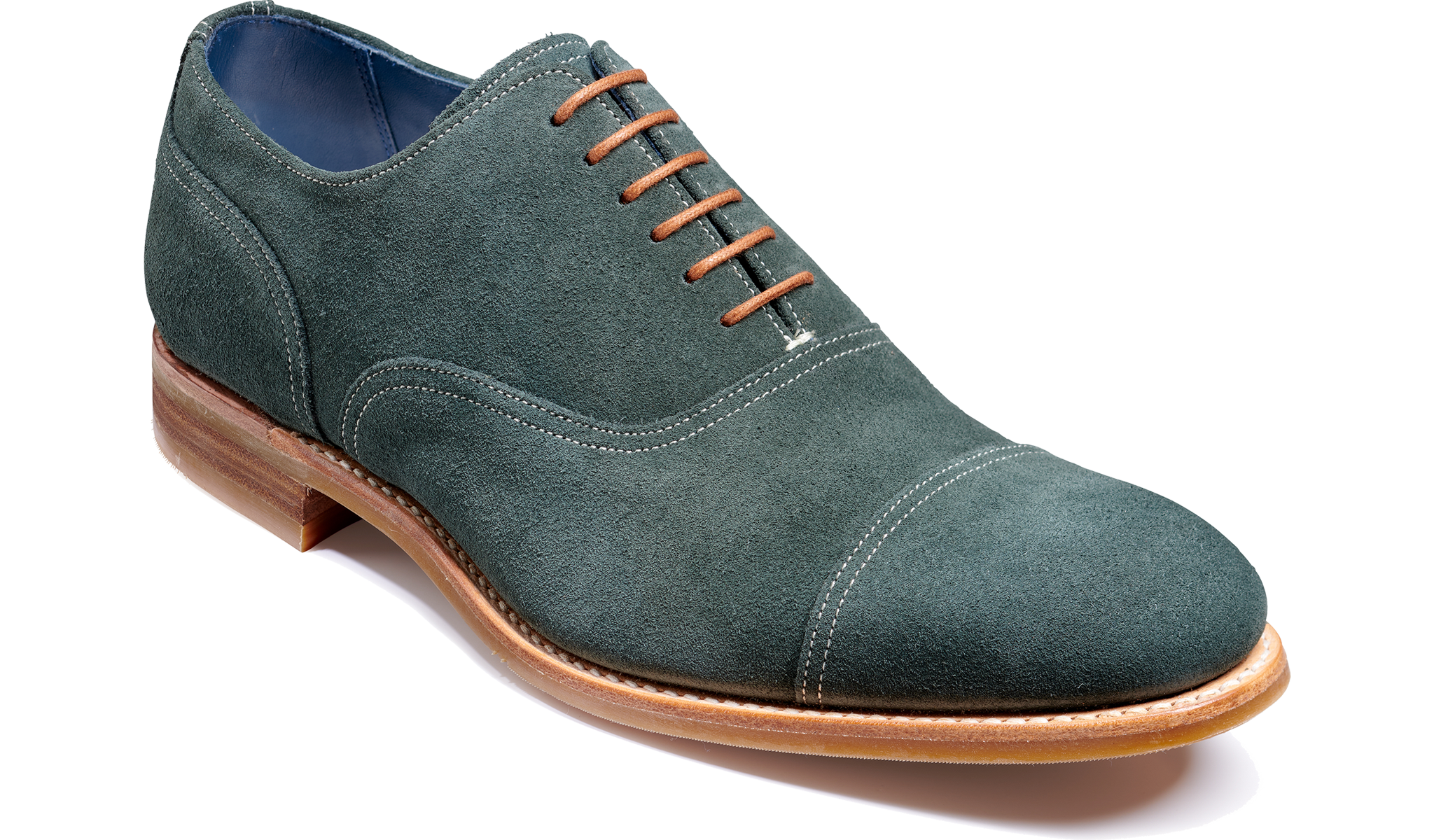 Pullman - 深绿色绒面革| Barker Shoes Rest of World