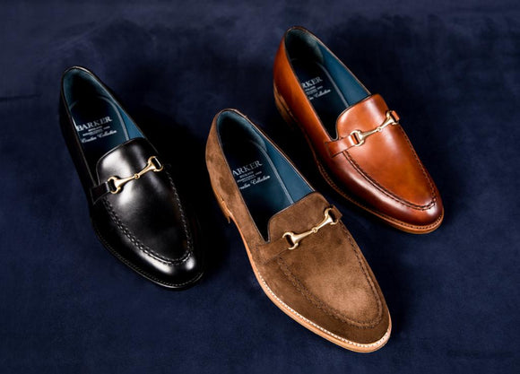 Loafer shoes by Barker.
