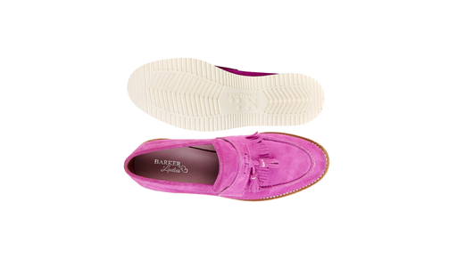 Abbie - Fuchsia Suede