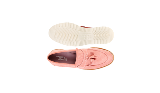Abbie - Pink Suede