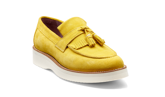 Abbie - Yellow Suede