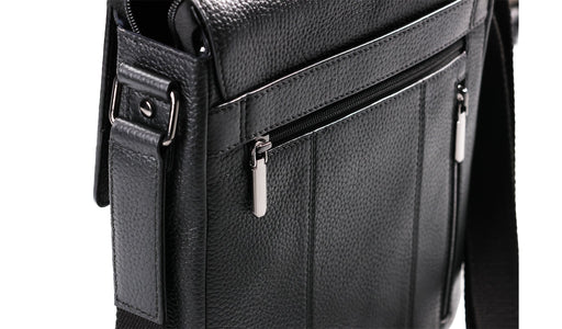 Small Man Bag - Exeter Black Coach Print
