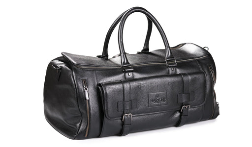 Stafford – Weekender Bag Black Coach Print