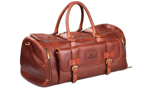 Stafford – Weekender Bag Brown Oiled Pull-Up