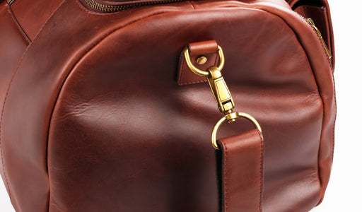 Stafford – Weekender Bag Brown Oiled Pull-Up
