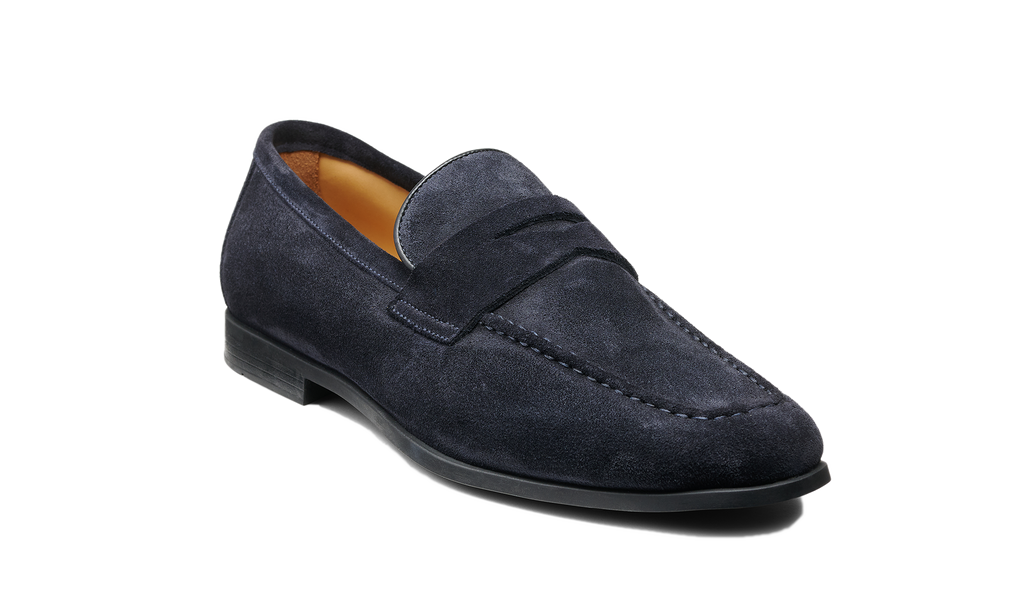 Capri - Navy Suede