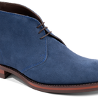 Chukka Boot - Blue Suede