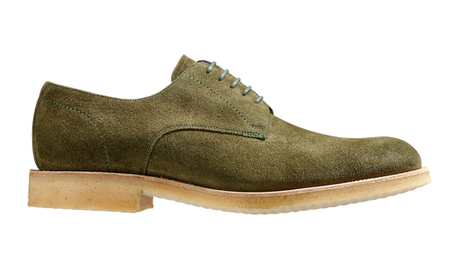 Declan - Green Waxy Suede