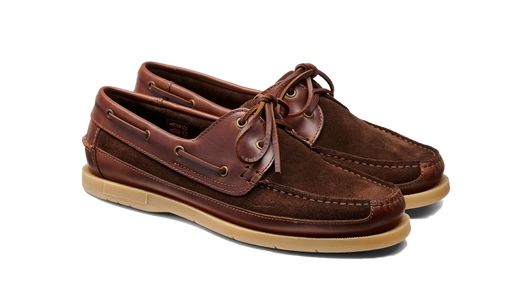 Dexter - Cognac Leather Coffee Suede