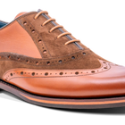 Abingdon - 栗色小牛皮/Polo 绒面革