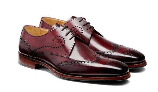 George - Burgundy Hand Patina