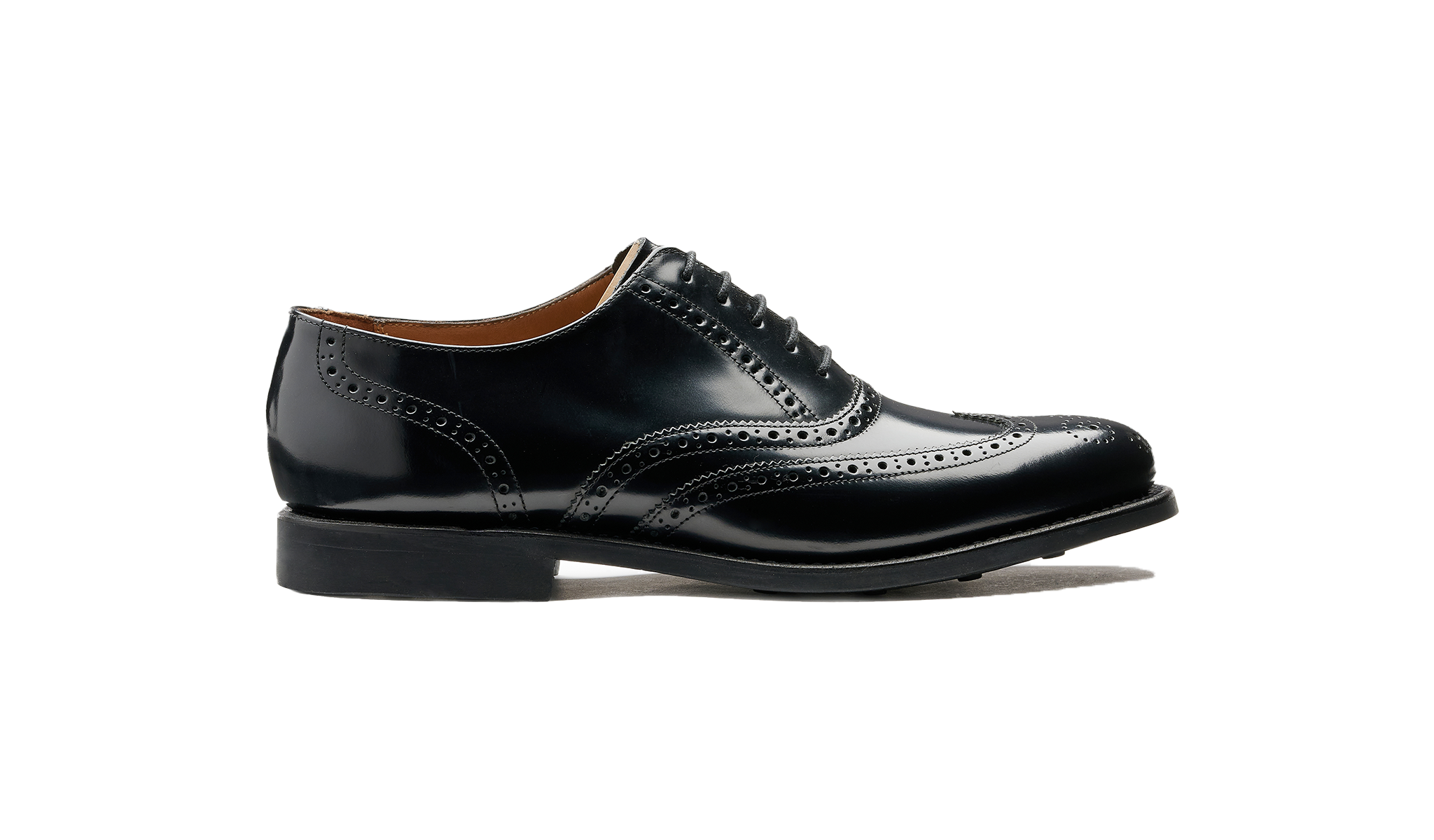 Glasgow - Black Hi-Shine | Barker Shoes Rest of World