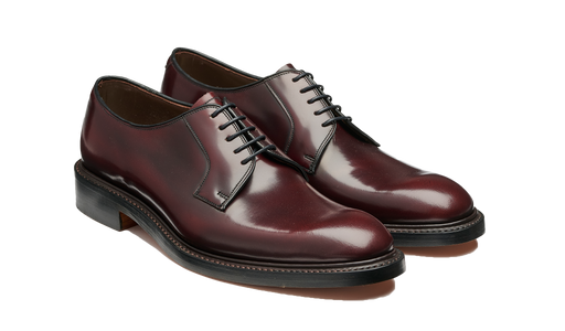 Keaton - Burgundy Hi Shine