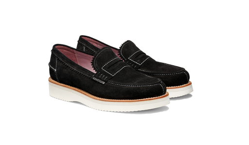 Maddie - Black Suede