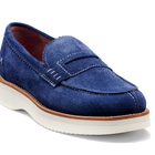 Maddie - Navy Suede