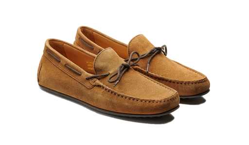 Silverstone - Tan Suede