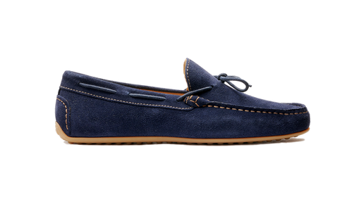 Silverstone - Navy Suede