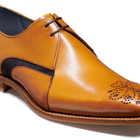 Sullivan - 雪松色海军蓝绒面革