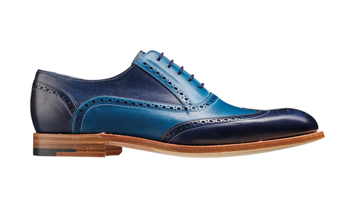 Valiant Multi - Navy / Blue Hand Painted