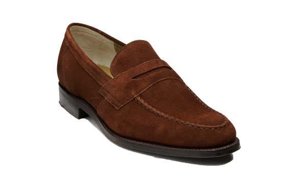 Warner - Pecan Suede