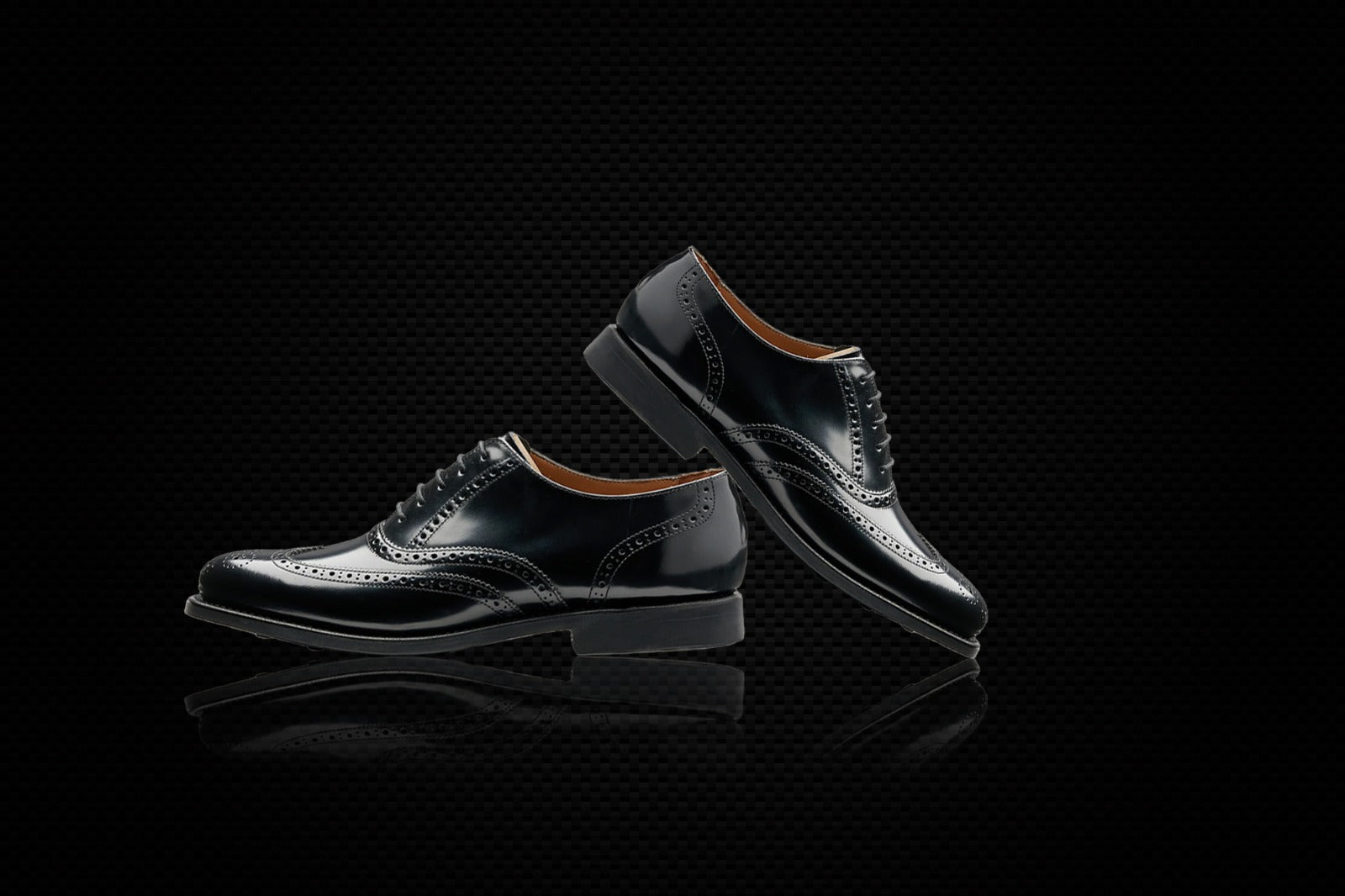 HY 【新品未使用】Barker Falsgrave Fletton Hartley - Cedar Hi-Shine Oxford | Mens Oxford | | Barker Shoes USA