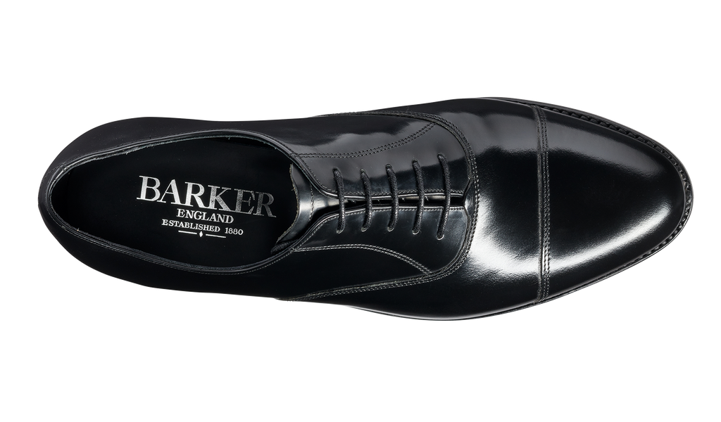Cornhill - Black Hi-Shine - Barker Shoes Rest of World