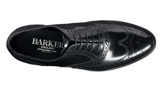 Chancery - Black Hi-Shine - Barker Shoes Rest of World