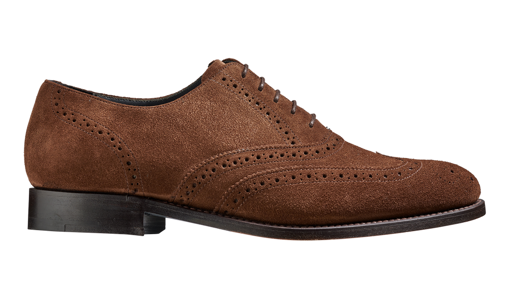 Chancery - Castagnia Suede - Barker Shoes Rest of World